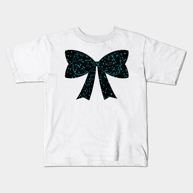 Starry bow Kids T-Shirt by tothemoons